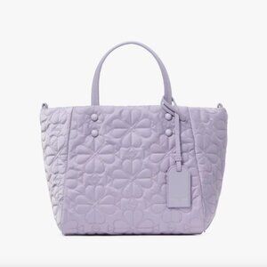 Kate Spade Tilly Quilted Small Tote Bag - Frozen Lilac